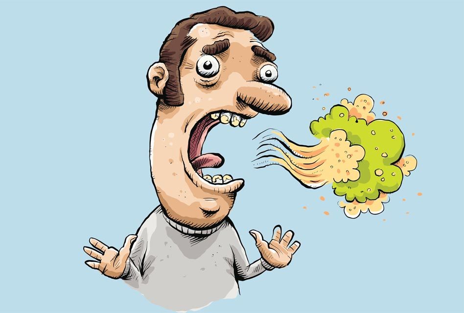 breath clipart halitosis