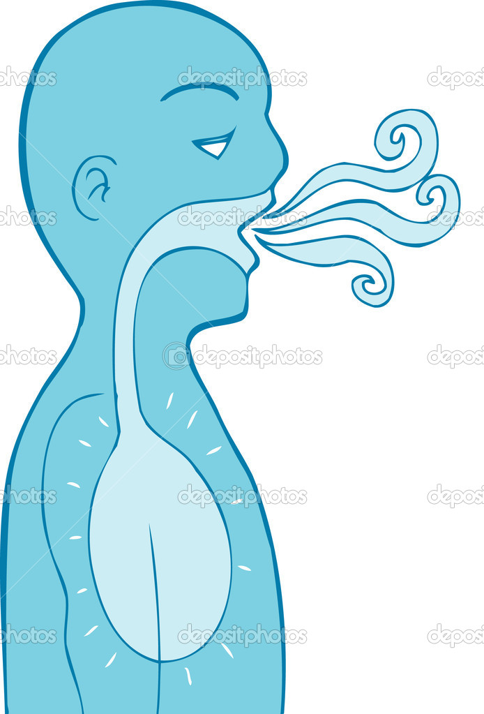 breathing clipart cold air