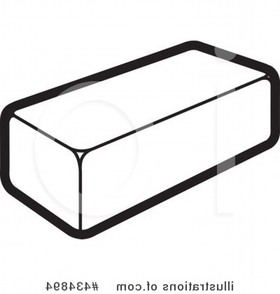 brick clipart black and white