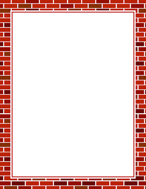 brick clipart borders