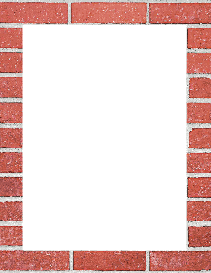 brick clipart borders