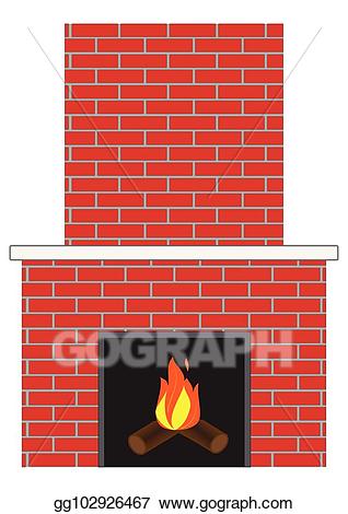 brick clipart brick fireplace