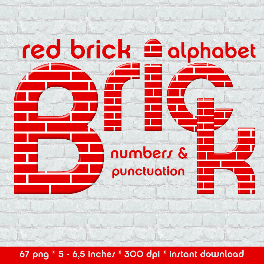 brick clipart printable