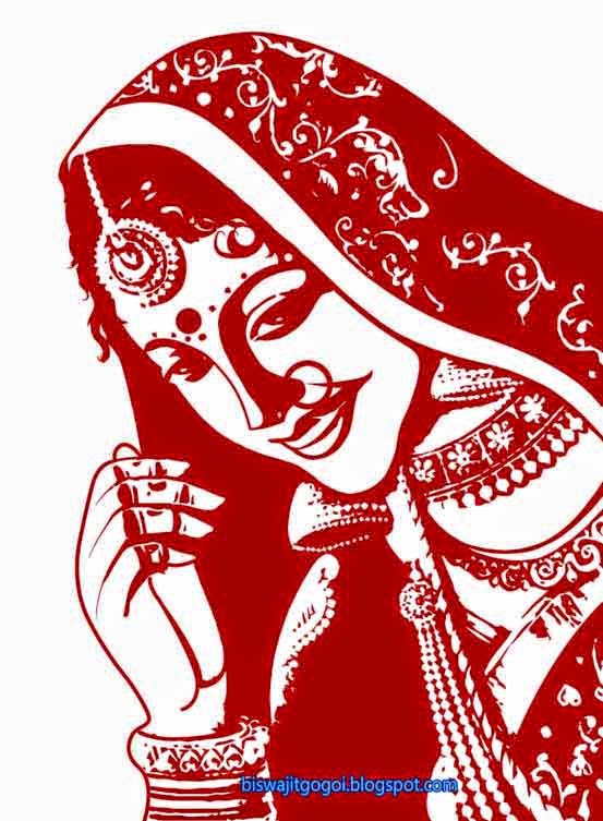 bridal clipart bengali