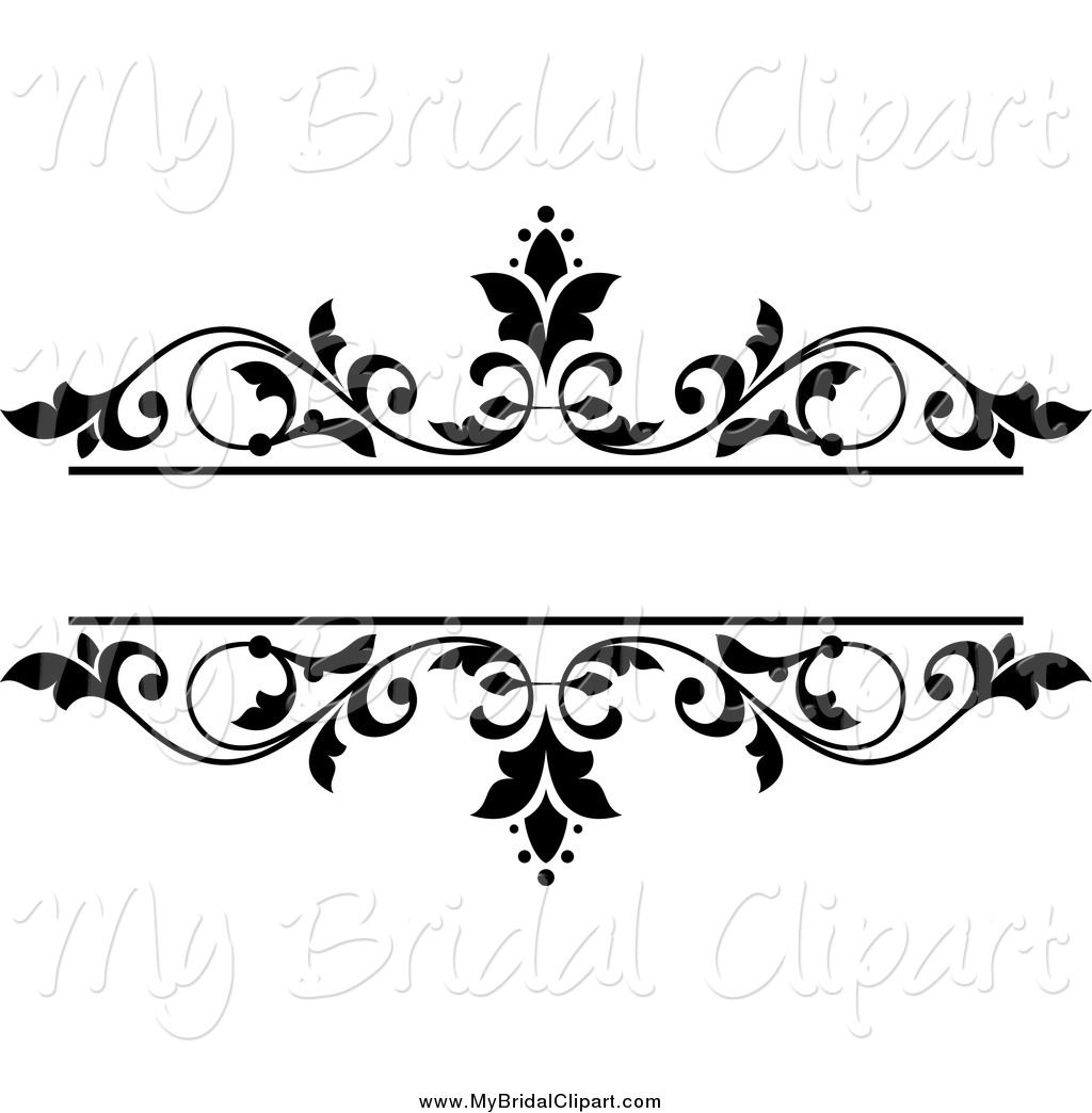 bridal clipart black and white