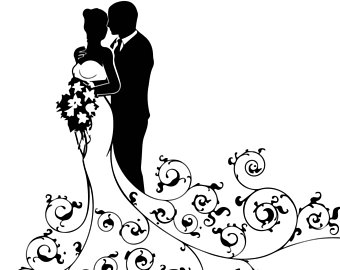 Bridal clipart svg. Wedding bouquet png etsy