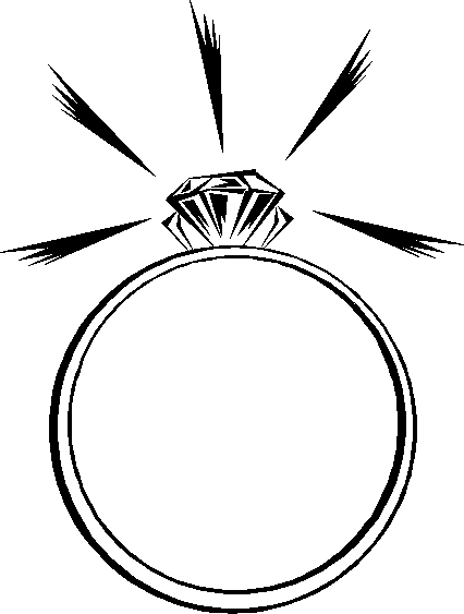 bridal clipart wedding ring