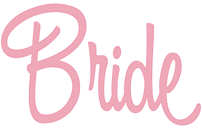 bride clipart bride word