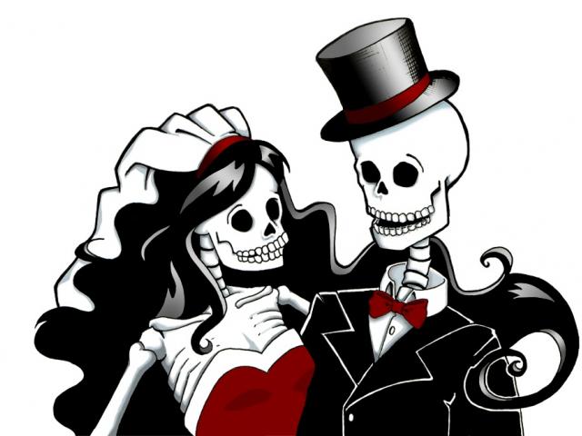 bride clipart halloween