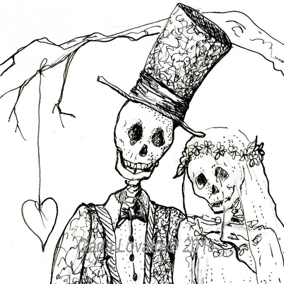 bride clipart halloween