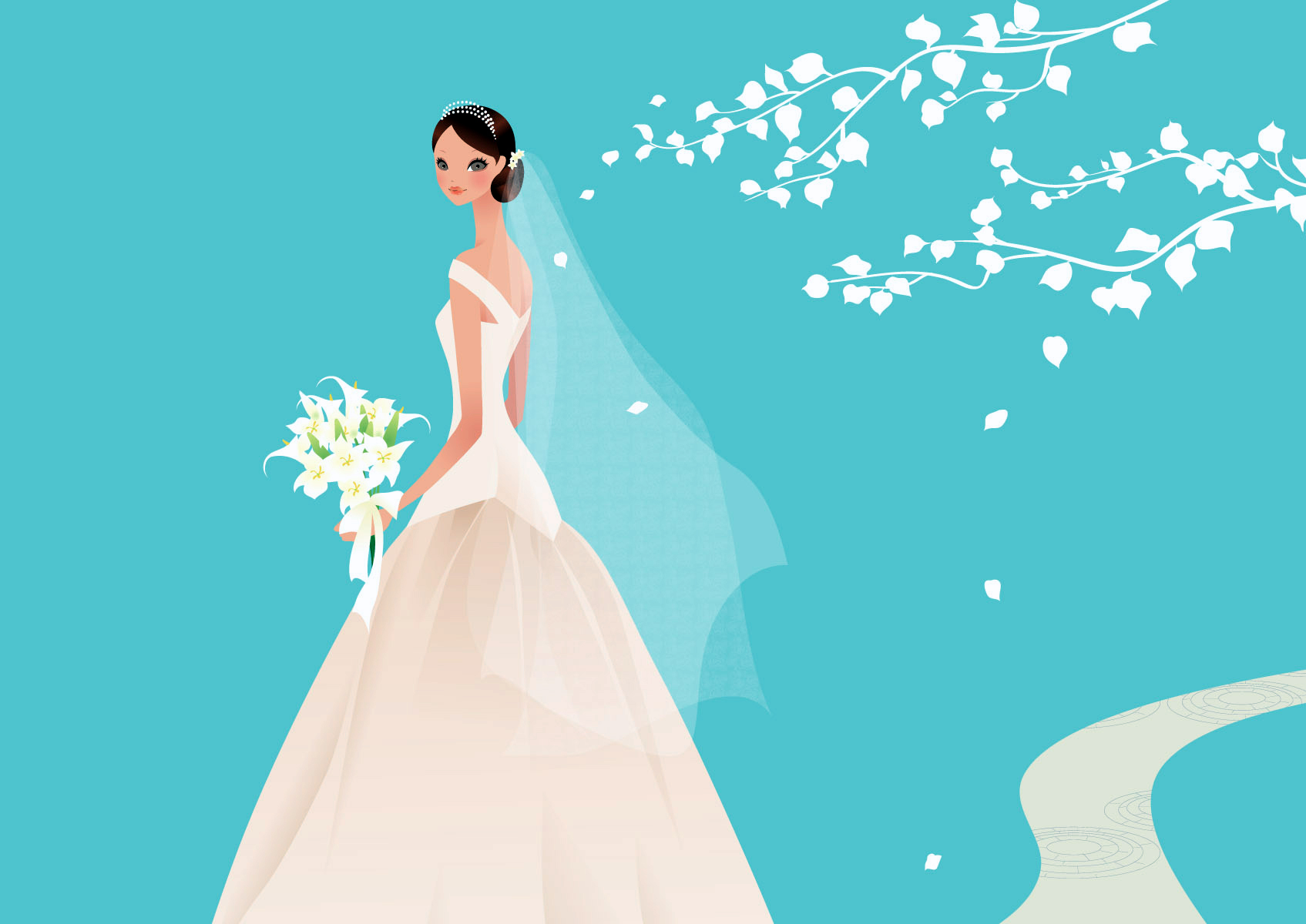 In laws mystery clip. Bride clipart muslimah