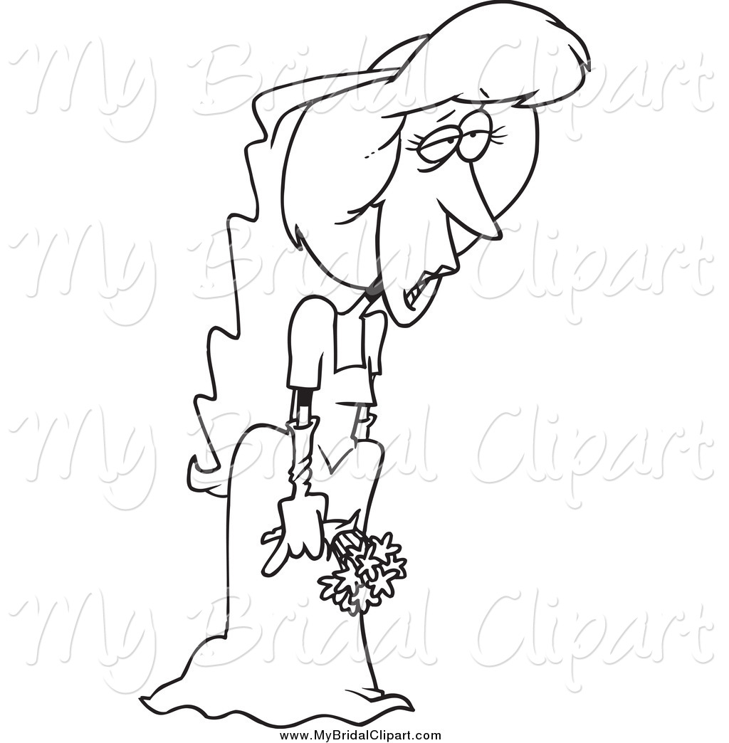 Bride clipart sad. Free download best 