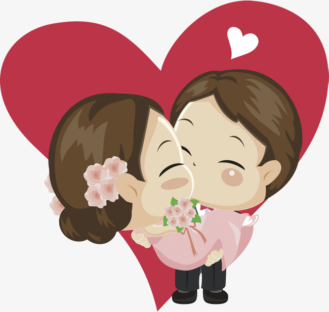 Bride clipart two. And groom illustration marriage