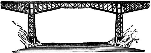 bridge clipart cantilever bridge