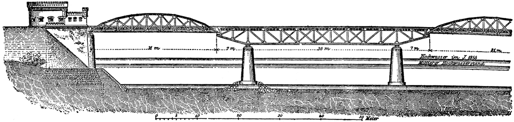 bridge clipart cantilever bridge
