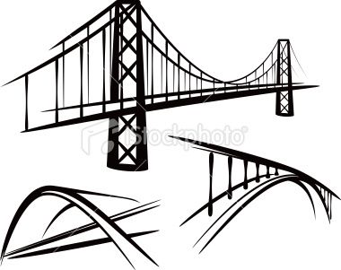 bridge clipart design