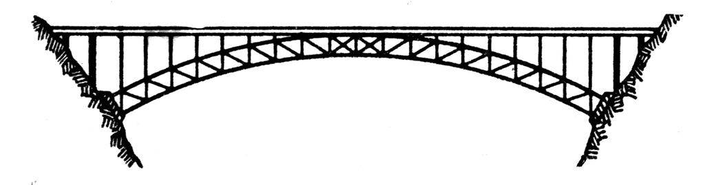 bridge clipart line art