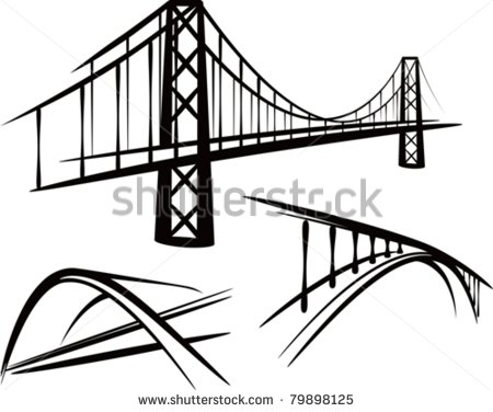 Bridge clipart logo. Sketch easy free pnglogocoloring