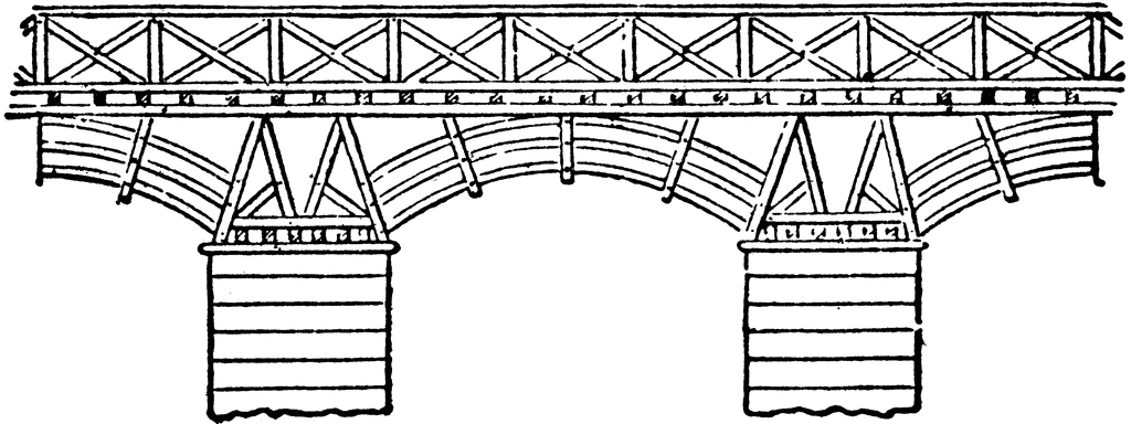 bridge clipart structure