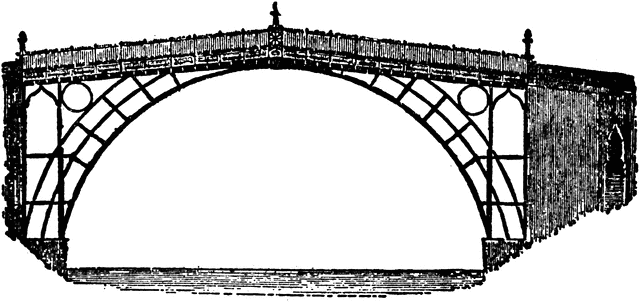 bridge clipart structure