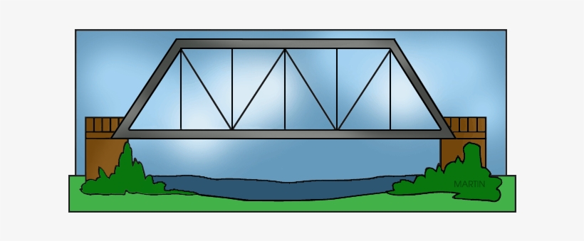 bridge clipart truss bridge