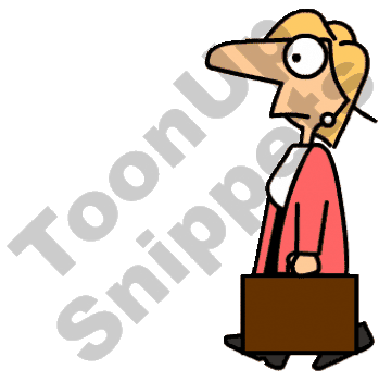 Toonup presentations business lady. Briefcase clipart active woman