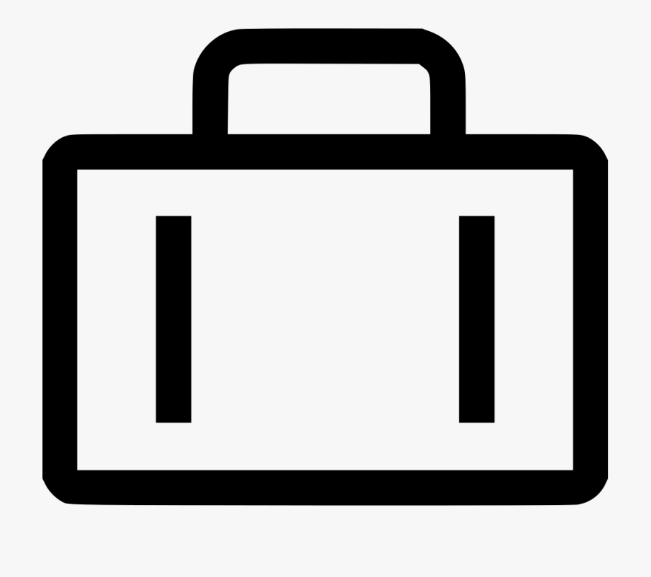 Briefcase clipart active woman. Business case icon white