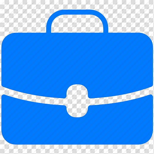 briefcase clipart blue