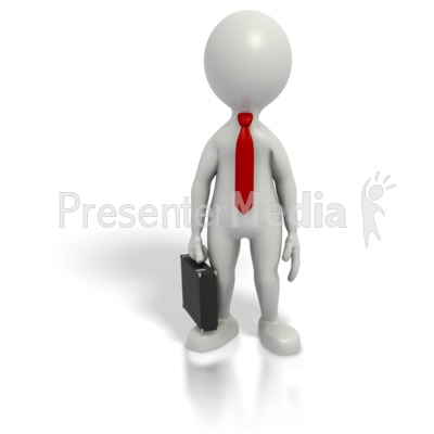 briefcase clipart man