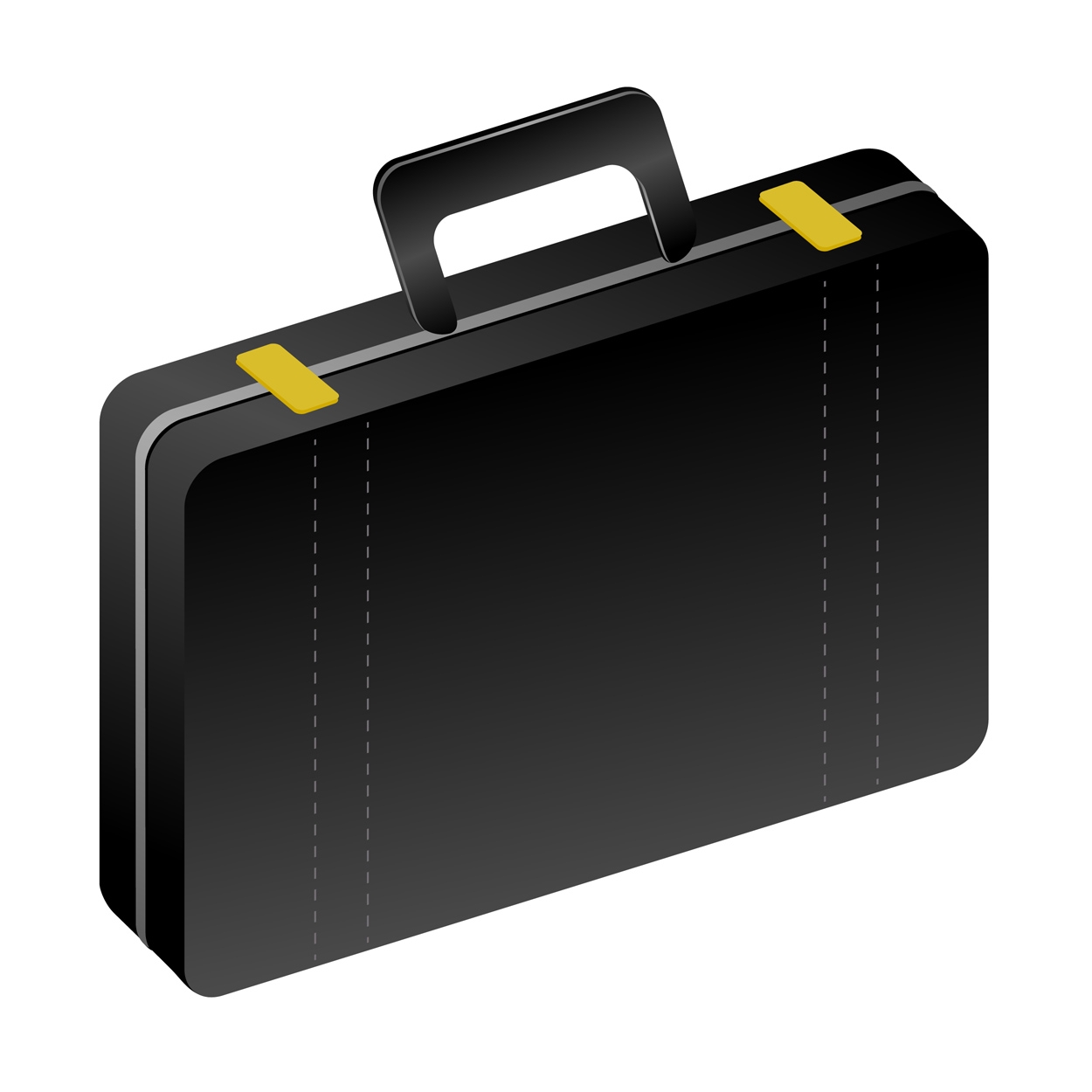 briefcase clipart open suitcase