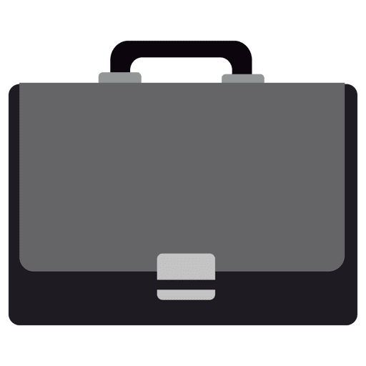 briefcase clipart opens flat