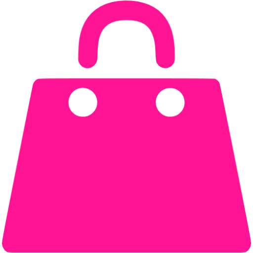 Briefcase clipart pink. Deep shopping bag icon