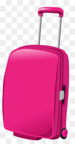Briefcase clipart pink. Luggage bags png and