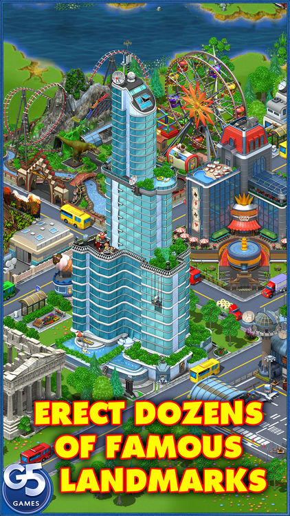 Virtual city playground building. Briefcase clipart tycoon