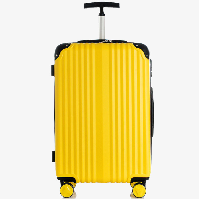 briefcase clipart yellow suitcase