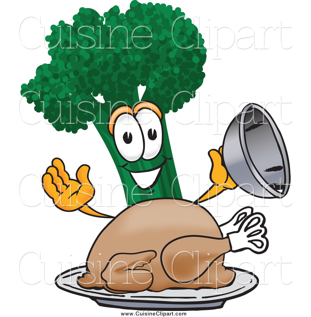 broccoli clipart cooked