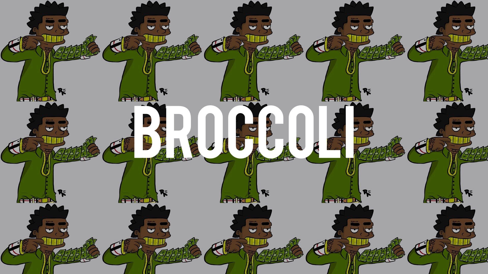 broccoli clipart dark