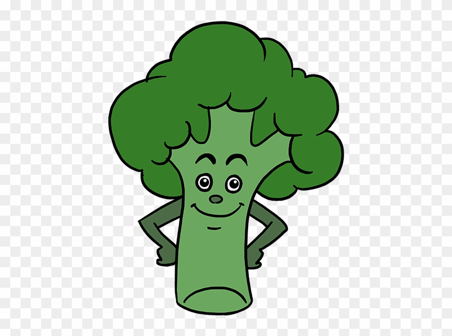broccoli clipart draw