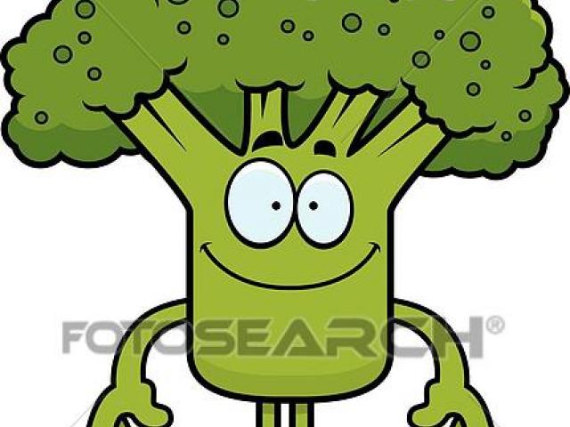 Free download clip art. Broccoli clipart happy