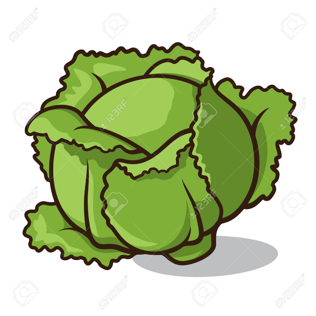 Broccoli clipart lettuce. Drawn redhead haired cartoon