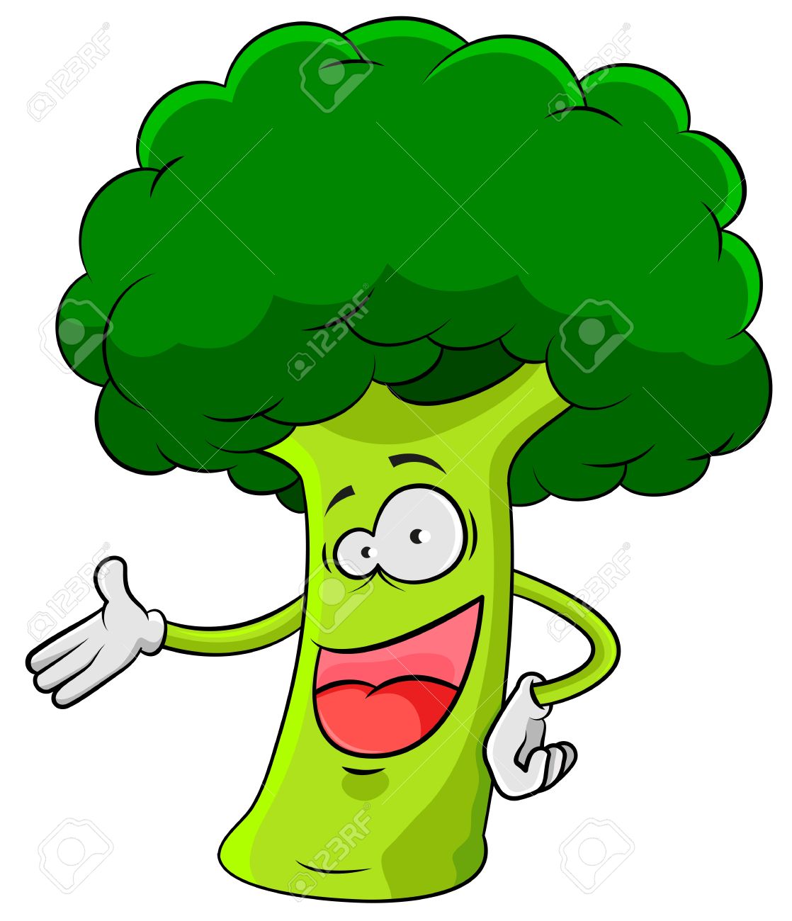 broccoli clipart sad