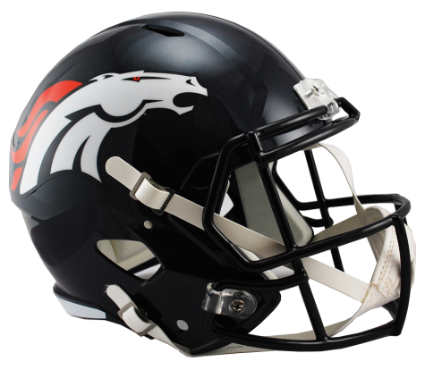 Broncos helmet png. Denver speed replica 