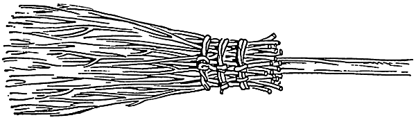 Broom clipart besom. Household chores png html