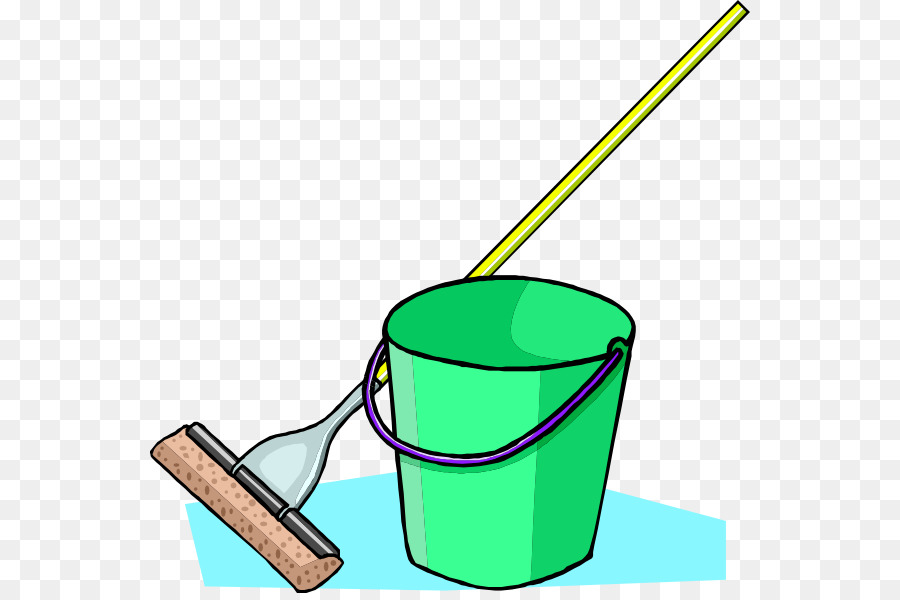 Broom clipart bucket. Mop cleaning clip art