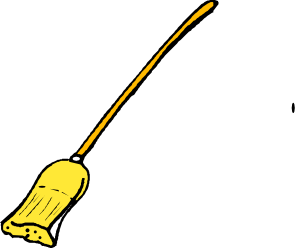 Broom clipart cartoon. Clip art at clker