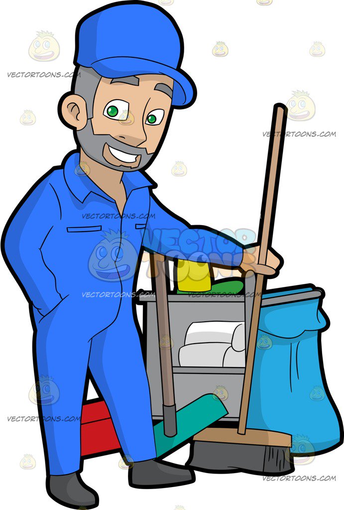 clean clipart dyanitor