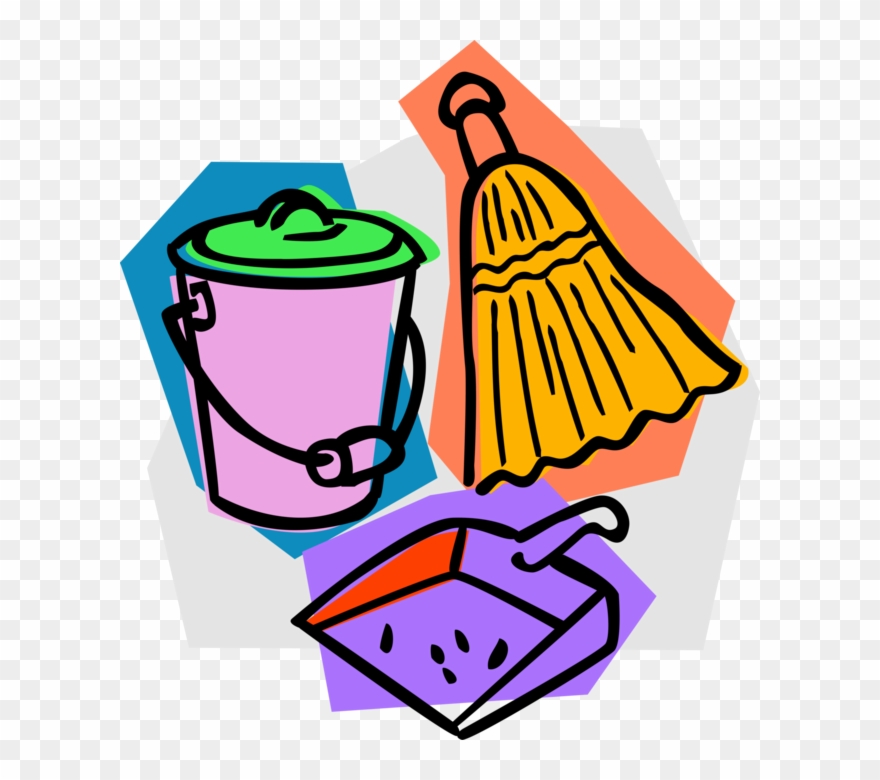 Broom clipart dusting. Dust pan and clip