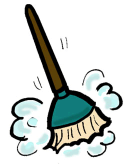 broom clipart sweepers