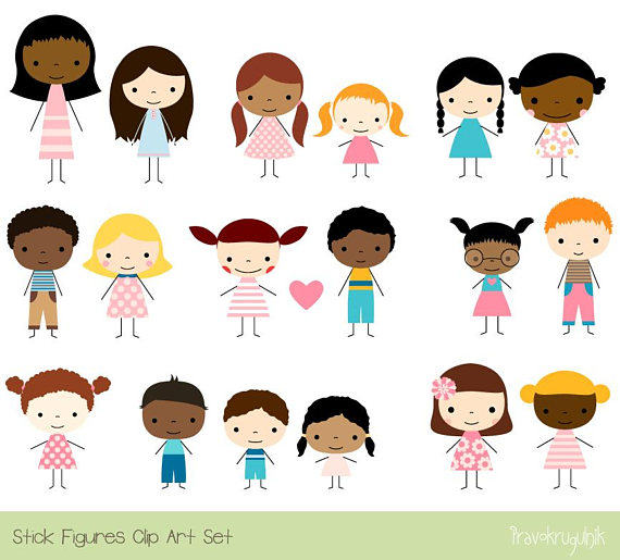 Hand clipart multiracial. Cute children multicultural clip