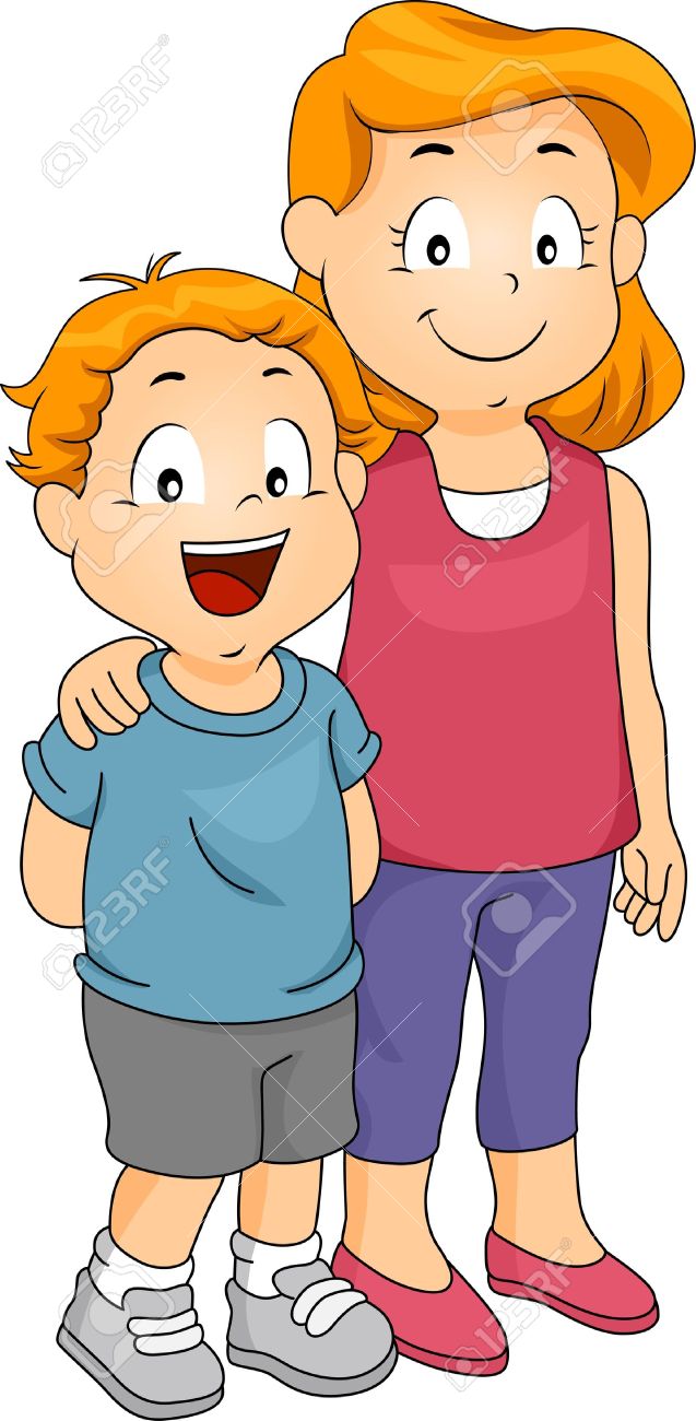  collection of little. Young clipart tall brother